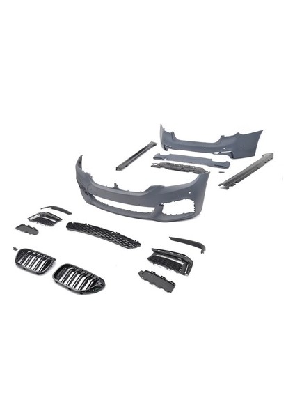 Bmw 5 Serisi G30 2018-2020 Için Uyumlu M-Tech Bodykit (Panjur Dahil)