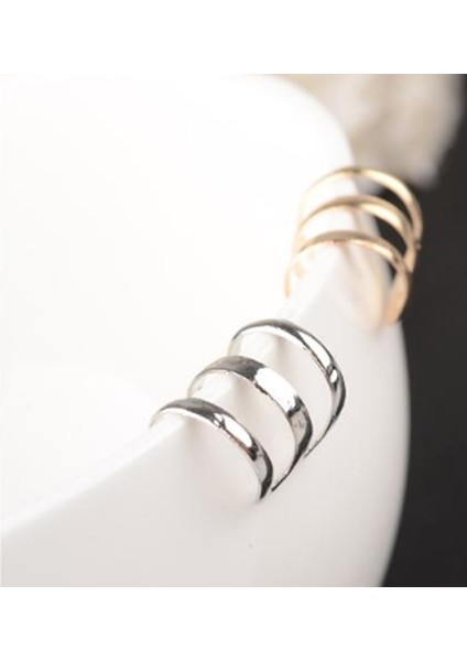 ES3096 Punk Hollow U Şekli Klip Küpe Olmayan Deldi Kulak Kemik Kulak Küpe Kadınlar ve Erkekler Için Takı Oorbellen Brincos Bijoux EB131 (Yurt Dışından) modelleri