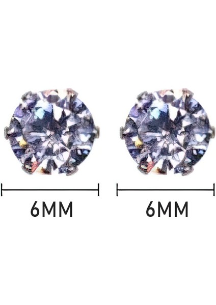 4mm 1 Çift Manyetik Küpe Erkek Kadın Mıknatıs Kulak Klipleri Kulak Damızlık Beyaz Kristal Taş Çiviler Küpe Klipsi Hiçbir Kulak Deliği Hiçbir Piercing Takı (Yurt Dışından) fiyatları