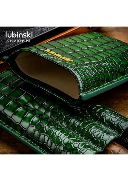 Deri 3'lü Puro Kılıfı Beyaz Croco(60 Ring) modelleri