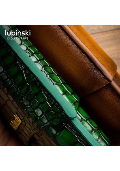 Deri 3'lü Puro Kılıfı Beyaz Croco(60 Ring) fırsatları