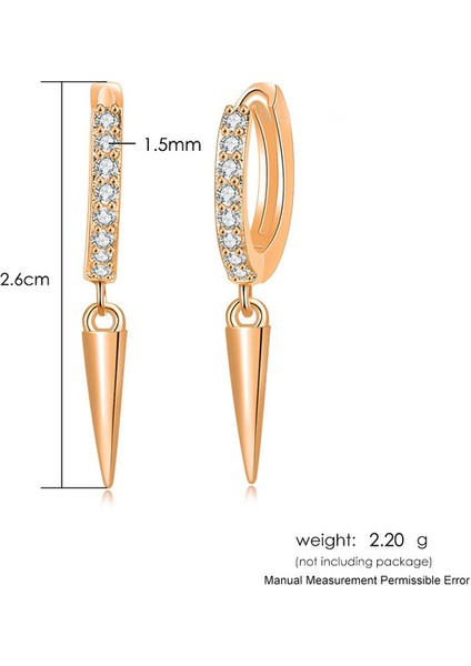 KBE151-2 Hip Hop Ankh Dangle Hoop Küpe Erkekler Için Kaya Punk Aksesuarları Buzlu Out Zirkon Delici Klipsli Küpe Moda Takı OHE111 (Yurt Dışından)