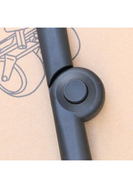 Itme Çekme Çubuğu Bağlantısı Yedek Parça Katlanabilir Vagon Arabası Için Itme Kolu Bağlantısı Kara Delik Çapı 22MM (Yurt Dışından)
