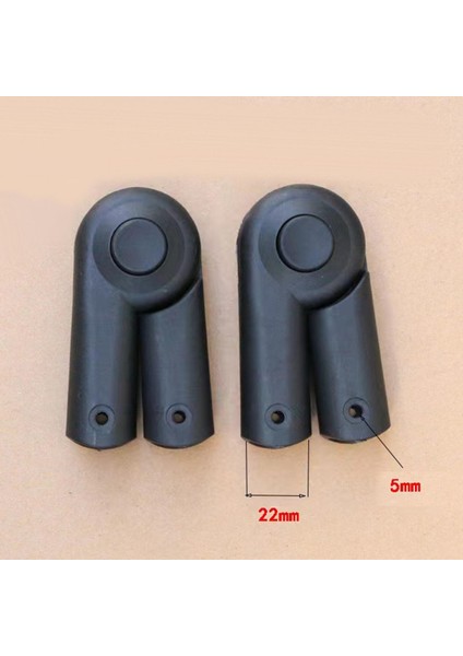 Itme Çekme Çubuğu Bağlantısı Yedek Parça Katlanabilir Vagon Arabası Için Itme Kolu Bağlantısı Kara Delik Çapı 22MM (Yurt Dışından)