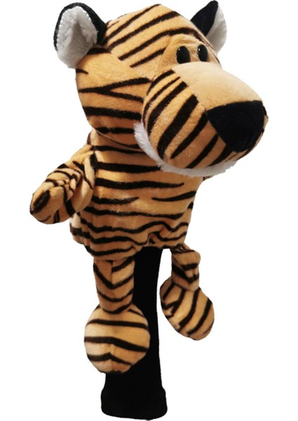 Peluş Golf Kulübü Başörtüsü Hayvan Ahşap Sürücü Kafa Kapağı Yedek Koruyucu. Kaplanlar (Yurt Dışından)