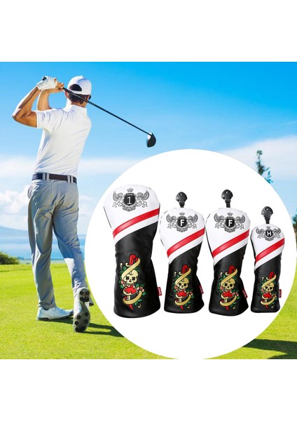 4x Golf Su Geçirmez Sürücü Çizilmez Deluxe Golf Ğı I (Yurt Dışından) modelleri