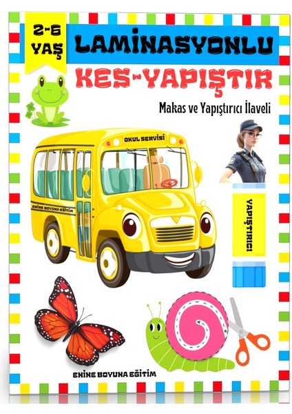Laminasyonlu Kes - Yapıştır Eğitim Seti