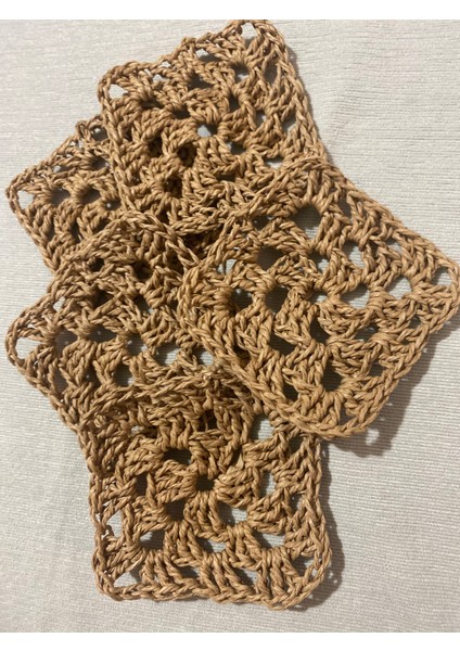 Hasır Ip / Örgü Ipi / Hazır Kare Motif / Örgülmüş Hazır