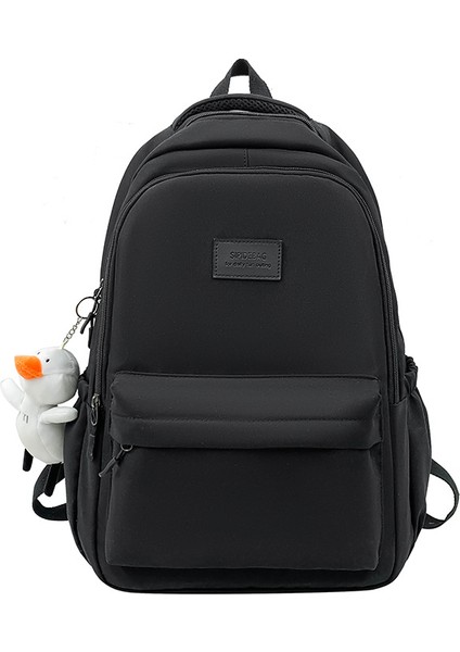 Schoolbag Kız Öğrenci Ortaokul Öğrencisi Lise Öğrencisi Büyük Kapasiteli Üniversite Öğrencisi Sırt Çantası Ins Tarzı Basit Sırt Çantası Bilgisayar Çantası (Yurt Dışından)