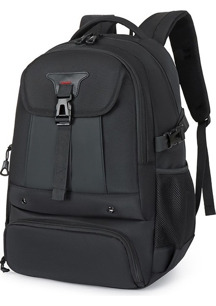 Rahat Sırt Çantası Erkek Naylon Su Geçirmez Seyahat Çok Fonksiyonlu Sırt Çantası Erkek Büyük Kapasiteli Moda Orta Okul Çantası (Yurt Dışından)