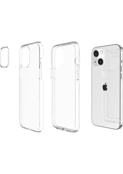 iPhone 15 Plus Telefon Kılıfı Sert Pc + Yumuşak Tpu Kılıf Hibrit Kapak (Yurt Dışından)