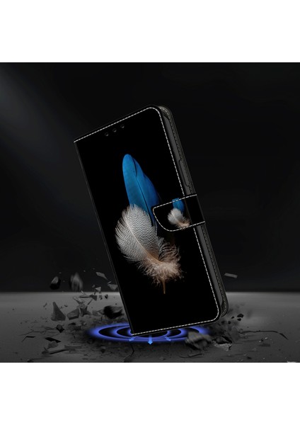 iPhone 13 Cüzdan Kılıfı Pu Deri Manyetik Stand Telefon Kapağı (Yurt Dışından)
