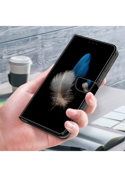 iPhone 13 Cüzdan Kılıfı Pu Deri Manyetik Stand Telefon Kapağı (Yurt Dışından)