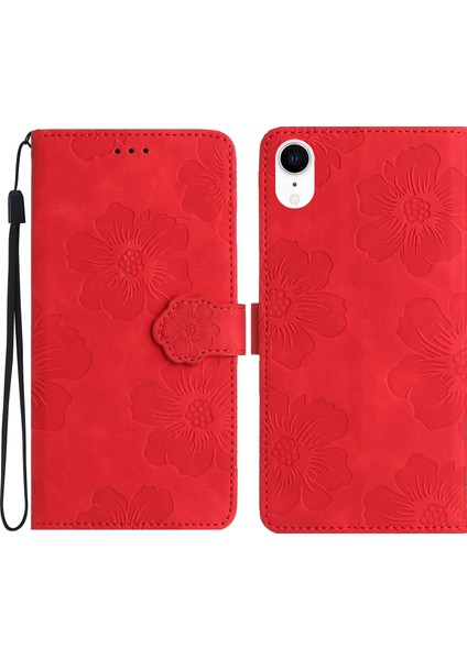 iphone Xr Anti-Drop Telefon Kılıfı Pu Deri Stand Cüzdan Kapağı (Yurt Dışından)