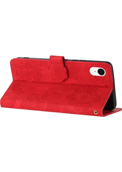 iphone Xr Anti-Drop Telefon Kılıfı Pu Deri Stand Cüzdan Kapağı (Yurt Dışından)