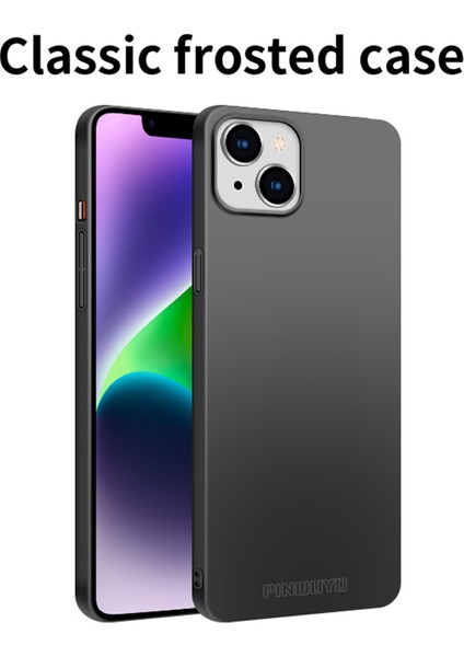 iPhone 15 Sert Pc Telefon Kılıfı Mat Slim Telefon Kapağı Manyetik Yüzük Tutucu (Yurt Dışından) fiyatları