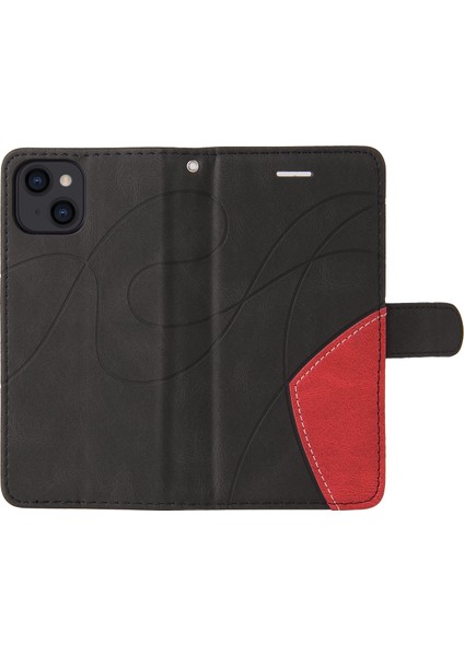 iPhone 15 Cüzdan Pu Deri Kılıf Önleme Önleyici Stand Kapağı (Yurt Dışından)