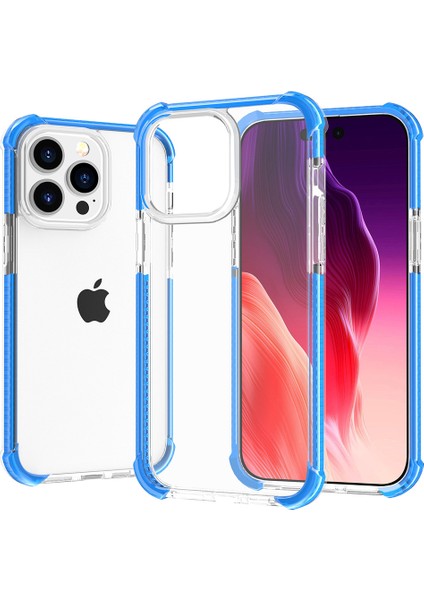 iPhone 15 Pro Shockproof Telefon Kılıfı Tpu + Akrilik Telefon Kapağı (Yurt Dışından)