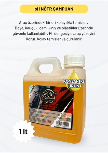 Ph Nötr Oto Şampuanı