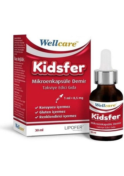 Kidsfer Demir Damla 30 ml