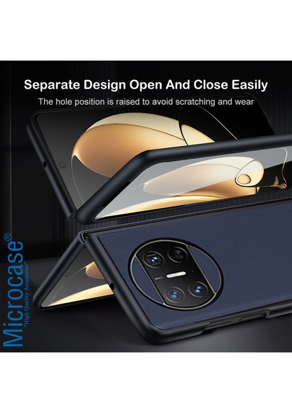 Huawei Mate X3 Için Deri Desenli Plastik Koruma Kılıf - AL3156 fırsatları