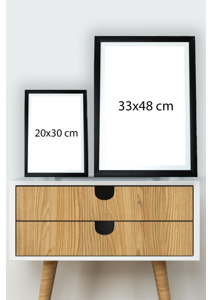 Tek Parça Çerçeve Görünümlü Yazılı Mdf Tablo "fashion" fiyatları