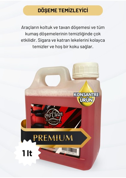 Oto Döşeme Temizleyici Premium 1lt fiyatları