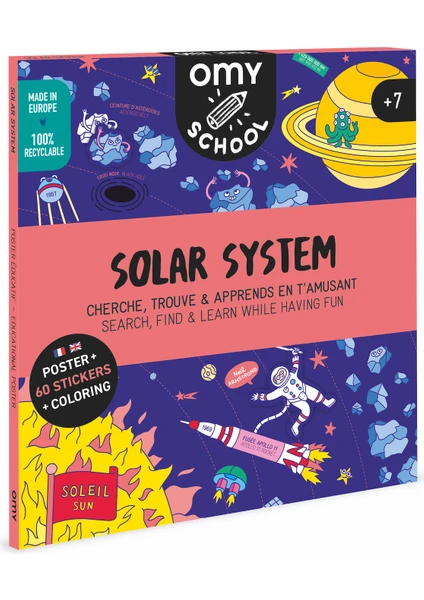 Omy Öğretici Poster - Solar System