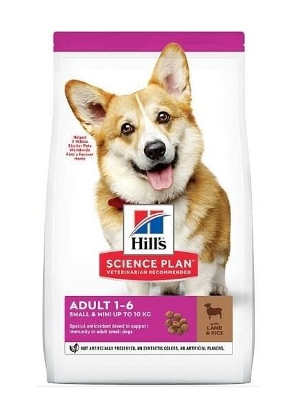 Hills Kuzu ve Pirinçli Küçük ve Mini Irk Yetişkin Köpek Maması 1,5 kg