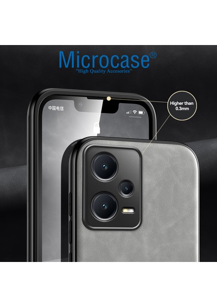 Xiaomi Redmi Note 12 Turbo / Poco F5 Luxury Leather Series Deri Desenli Plastik Koruma Kılıf AL8125 fırsatları