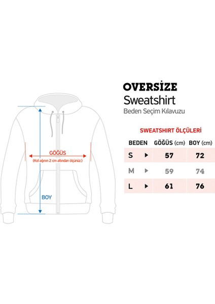 Calıfornıa Nakışlı Gri Oversize Kadın Sweatshirt