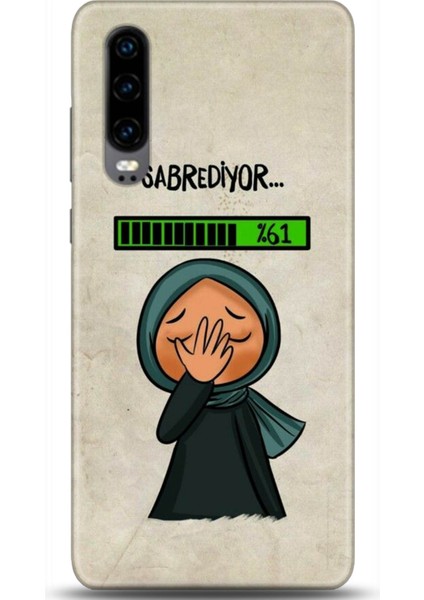 Huawei P30 Kılıf Hd Baskılı Kılıf - 0561
