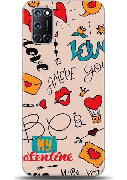 Oppo A52 Kılıf Hd Baskılı Kılıf - 0658