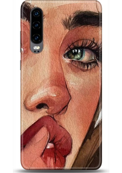 Huawei P30 Kılıf Hd Baskılı Kılıf - Casehub 0034