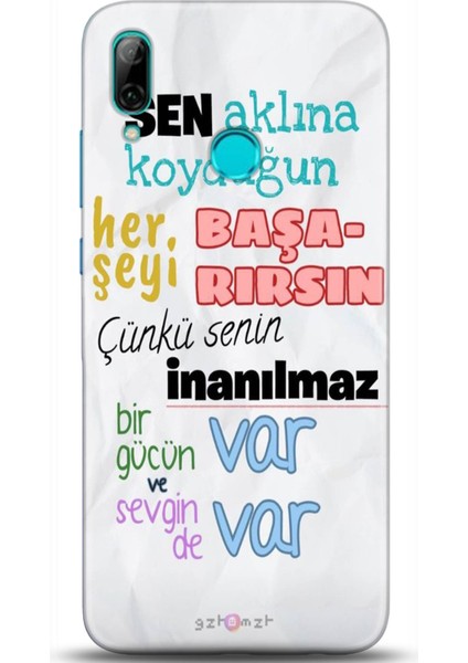 Huawei P Smart 2019 Kılıf Hd Baskılı Kılıf - 0028