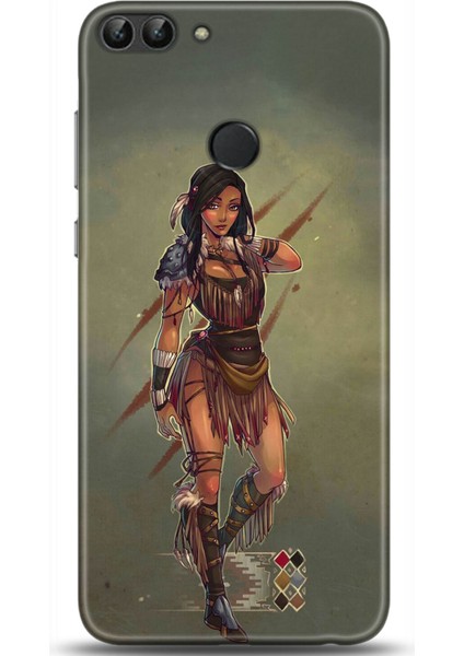 Huawei P Smart Kılıf Hd Baskılı Kılıf - 0089