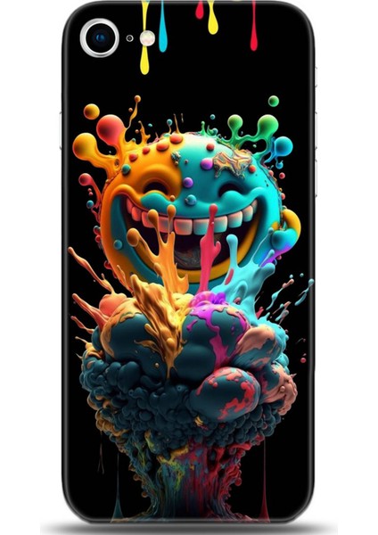 Apple iPhone Se 2022 Kılıf Hd Baskılı Kılıf - 0617