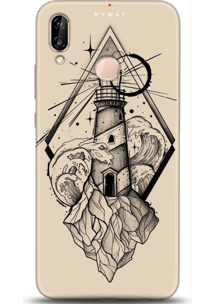 Huawei P20 Lite Kılıf Hd Baskılı Kılıf - 0142