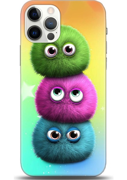 Apple iPhone 12 Pro Max Kılıf Hd Baskılı Kılıf - 0434