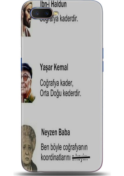 Oppo RX17 Neo Kılıf Hd Baskılı Kılıf - Casehub 0283