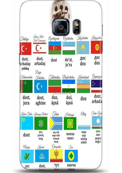 Samsung Galaxy S6 Edge Kılıf Hd Baskılı Kılıf - Casehub 0198