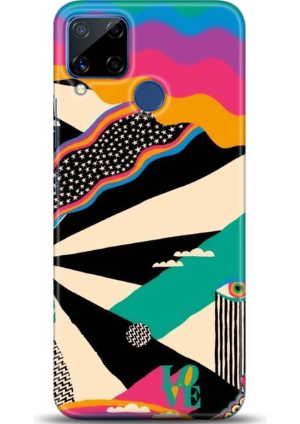 Realme C15 Kılıf Hd Baskılı Kılıf - 0187