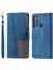 Xiaomi Için Ttudrch Redmı Not 8/not 8 2021 004 Cilt Dokunuşlu Telefon Kılıfı, Rfıd Engelleme Standı Standı Cüzdanı Kayış Mavisi (Yurt Dışından) 1