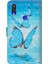 Işık Spot Dekor Desenli Deri Cüzdan Kılıfı Xiaomi Redmi Not 7s/not 7/not 7 Pro (Hindistan) -Blue Butterfly (Yurt Dışından) 4