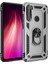 Dönebilir Yüzük Kickstand Armor Pc+Tpu Xiaomi Redmi Için Hibrit Kılıf Not 8-Silver (Yurt Dışından) 1