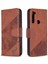 Timsah Cilt Çeşitli Renkli Deri Cüzdan Telefon Kapağı Xiaomi Redmi Note 8t-Brown (Yurt Dışından) 4