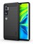 Xiaomi Mi Cc9 Pro/not 10/not 10 Pro-Black Için Karbon Fiber Fırçalı Tpu Kabuğu (Yurt Dışından) 1