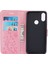 Baskı Kelebek Çiçek Deri Cüzdan Kılıfı Xiaomi Redmi Not 7s/not 7/not 7 Pro (Hindistan) -Rose Altın (Yurt Dışından) 3