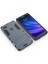 Serin Koruma Kickstand Pc Tpu Cep Telefon Kapağı Xiaomi Mi 8 Lite/xiaomi Mi 8 Gençlik (Mı 8x) -Dark Mavi (Yurt Dışından) 3