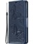 Xiaomi Redmi Için Not 7s/not 7/note 7 Pro (Hindistan) Pu Deri Dergisi Kelebekler Telefon Kılıf Mavisi (Yurt Dışından) 2